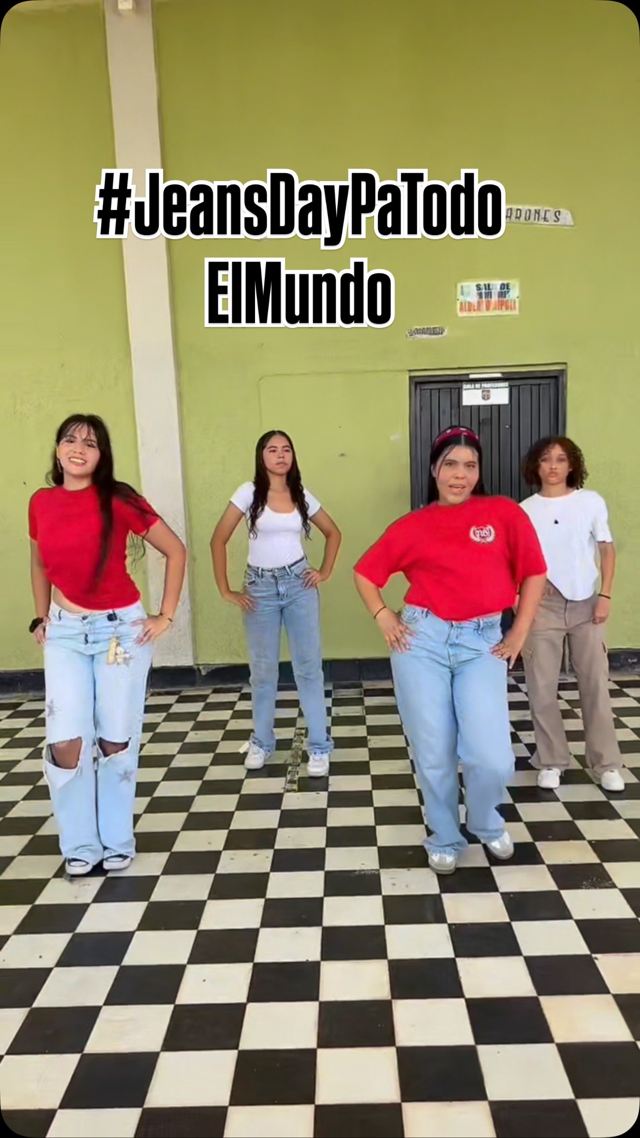 📣📣Atención 💃🏼🕺🏼
¡En el CODEBA nos unimos al #JeansDayPaTodoEIMundo 👖💙
De nuestra Reina del Carnaval 2027 @salwamaloof con la mejor actitud de nuestra Prom Kayros 2026 🎓

IED de Barranquilla, a ti ese jean te queda bonito!!!
 Video realizado por: @enterate_codeba 

#JeansDayPaTodoElMundo #ReinaSalwa2027
#ColegiosBarranquilla