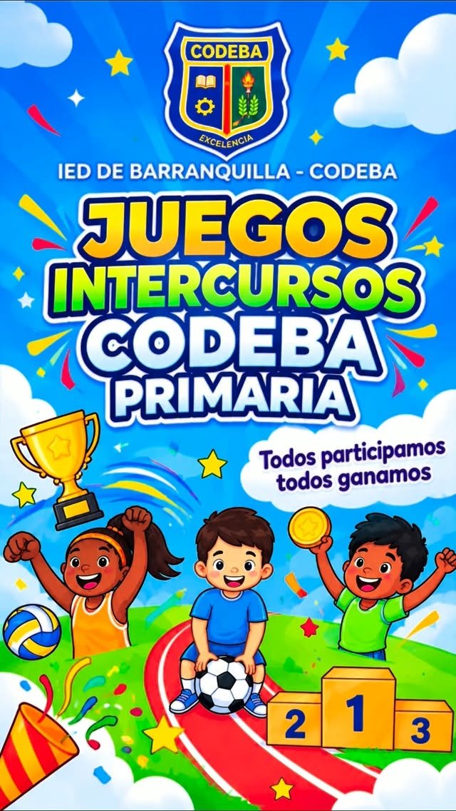 ✨ PRIMERA PARTE | CIERRE DE LOS JUEGOS INTERCURSOS 🏆

El pasado jueves vivimos una jornada llena de alegría, sorpresas y mucha emoción en el cierre de nuestros Juegos Intercursos CODEBA – Primaria. 💙💛

Nuestros padres de familia nos acompañaron y fueron parte de este hermoso momento. 🤍⚽️
¡Esto fue solo el comienzo de todo lo que vivimos! 🎉🏅